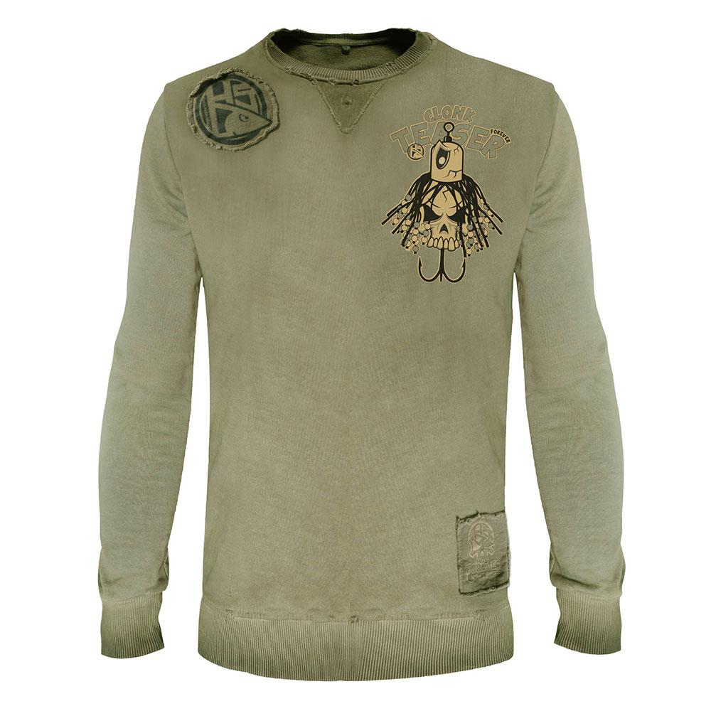 Hotspot Design Clonk Forever Sweatshirt Braun M Mann von Hotspot Design