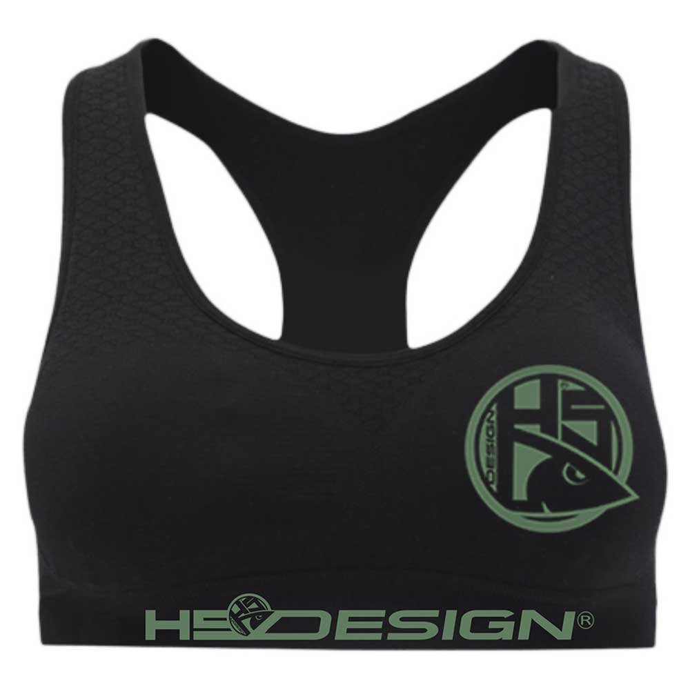 Hotspot Design Logo Sports Bra Schwarz L Frau von Hotspot Design