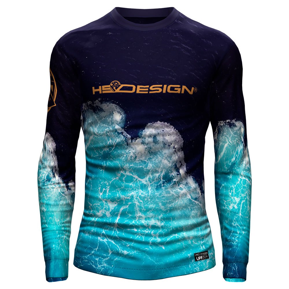 Hotspot Design Ocean Performance Hotspot Long Sleeve T-shirt Blau 2XL Mann von Hotspot Design