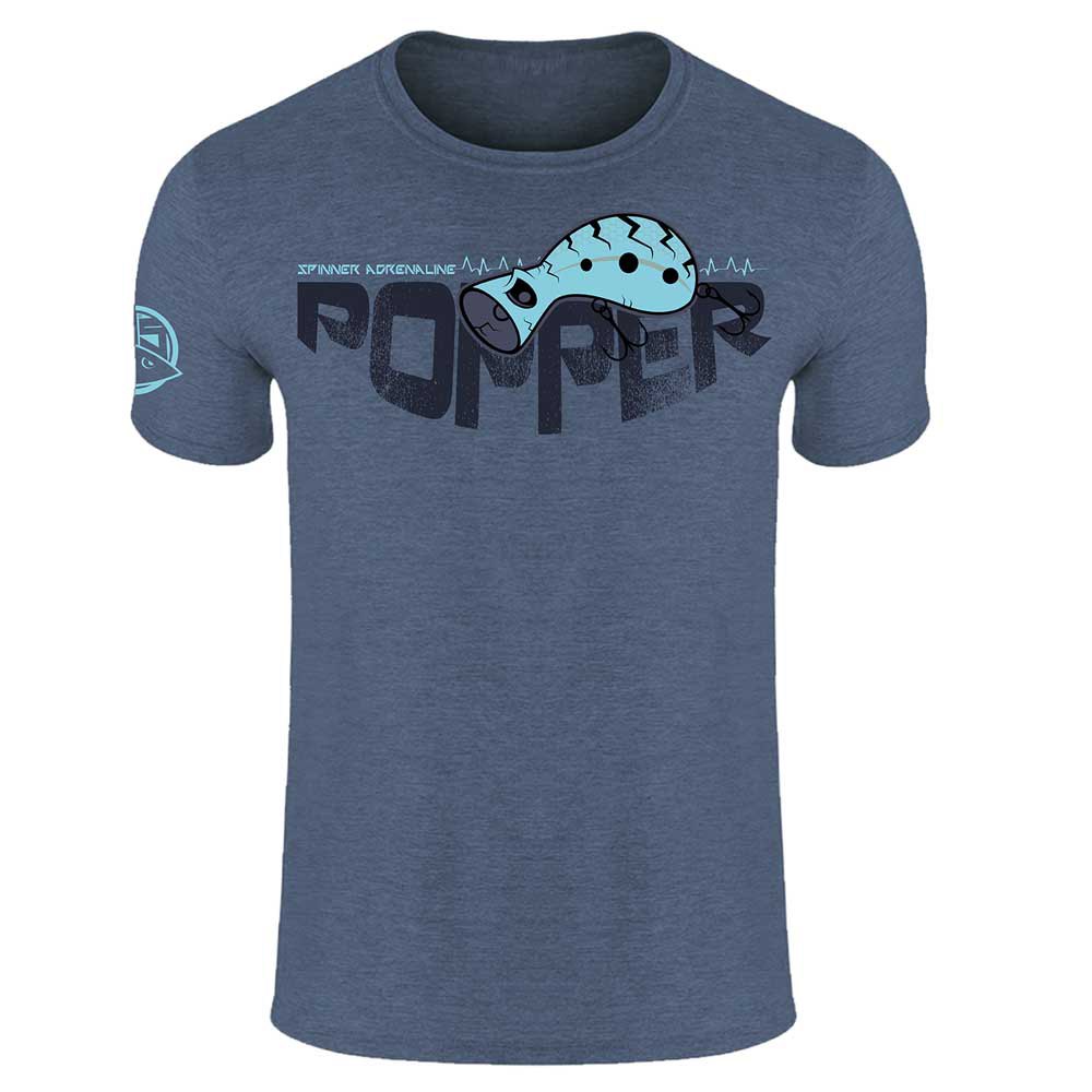 Hotspot Design Popper Short Sleeve T-shirt Blau XL Mann von Hotspot Design