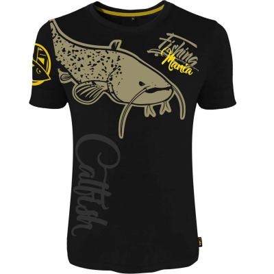 Hotspot Design T-shirt Fishing Mania CatFish size M von Hotspot Design