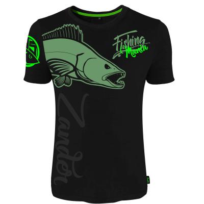 Hotspot Design T-shirt Fishing Mania Zander size M von Hotspot Design