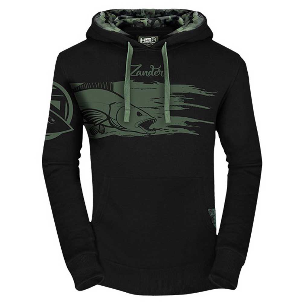 Hotspot Design Zander Sweatshirt Schwarz M Mann von Hotspot Design