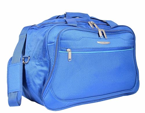 Kleine Reisetasche für Wochenende, Sport, Duffle, Gepäck, Ardent, blau, S, Reisetasche von House of Leather
