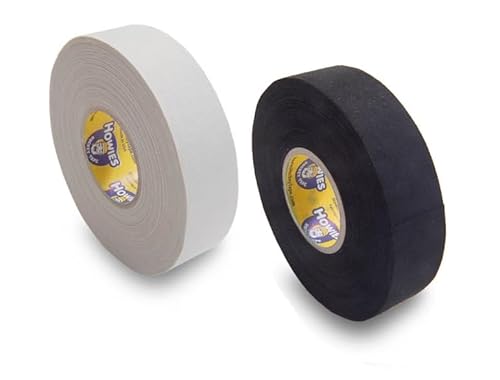 Howies 2er Pak Tape Eishockey Tape schwarz/weiß Duo (1x Schwarz, 1x Weiß) von Howies