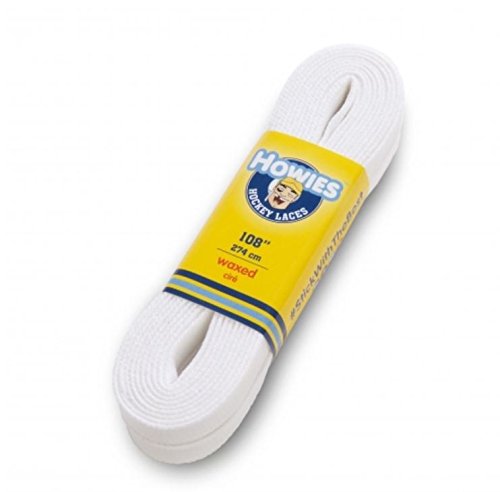 Howies Schiedsrichter Schnürsenkel Eishockey gewachst, Laces Referee Waxed (120" - 304 cm) von Howies