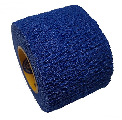 Howies Schlägertape Profi Stretch Grip Hockey-Tape, Griptape (blau), 4,57 m von Howies