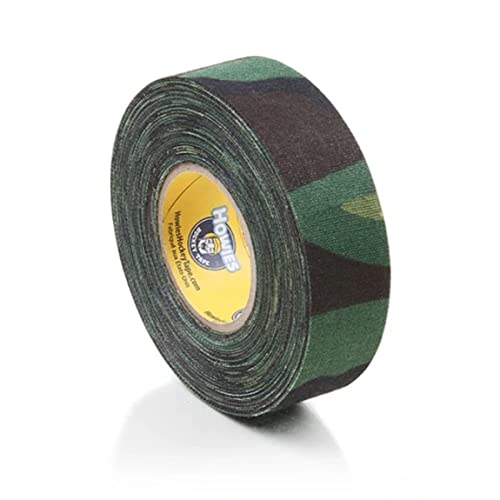 Schlägertape Profi Cloth Hockey Tape 25mm f. Eishockey Green camo, 18 m von Howies