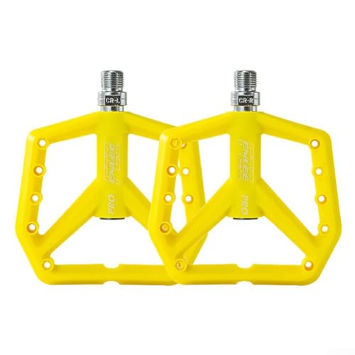 Leichtgängiges und leises Pedalpedal, DU-Lager, Nylon, für extravaganten Komfort (Gelb) von HpLive