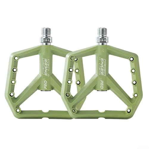 Verbessern Sie Ihren Fahrkomfort, rutschfestes Nylon-Pedal für verbesserte Leistung (grün) von HpLive