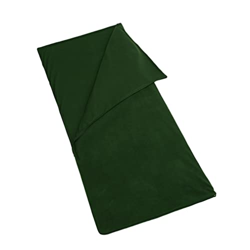 Fleece Sleece Sleece Bag Liner -Umschlag Ultraleicher Campingblech Reißverschluss Schlafsack Schlafsäcke von Hperu