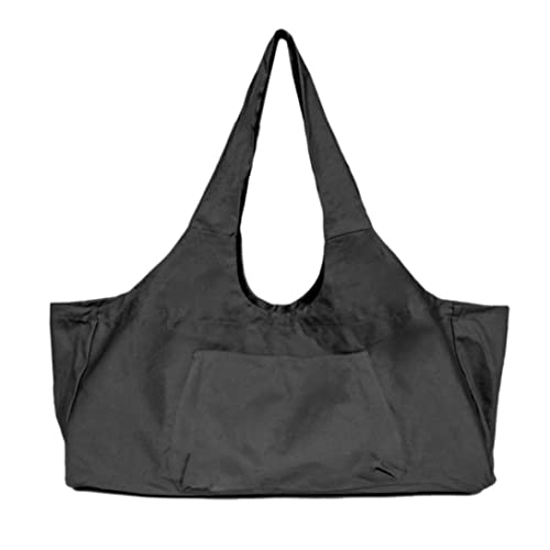Hperu Yoga Bag Canvas Tragbares Kapazität Yogamatte mit Taschen für Frauen Männer Yoga Kleidung von Hperu