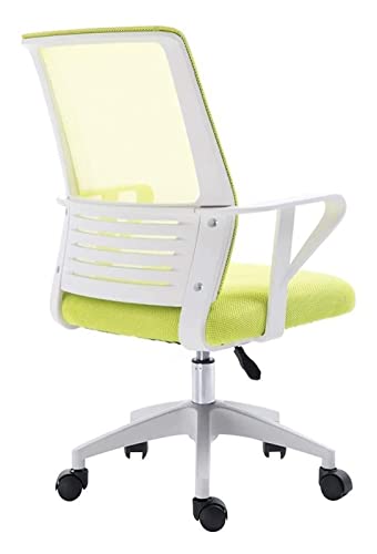 HuAnGaF Office Chair Ergonomic Computer Chair Lifting Rotating Streamlined Armrest Seat Student Learning Chair Game Chair Work Desk and Chair Chair (Color : Green) Needed Comfortable Anniversary von HuAnGaF