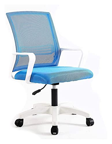 HuAnGaF Office Chair Ergonomic Office Chair Computer Chair Gaming Chair Backrest Game Chair Office Chair Lift Swivel Chair Work Chair Chair (Color : Blue) Needed Comfortable Anniversary von HuAnGaF