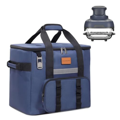 Tragbare isolierte Camping-Tasche für Ninja Crispi FN101 Luftfritteuse, auslaufsicher und wasserdicht, zusammenklappbares Design, perfekt für Outdoor-Aktivitäten wie Camping, Picknicks und Reisen von HuanRanYo