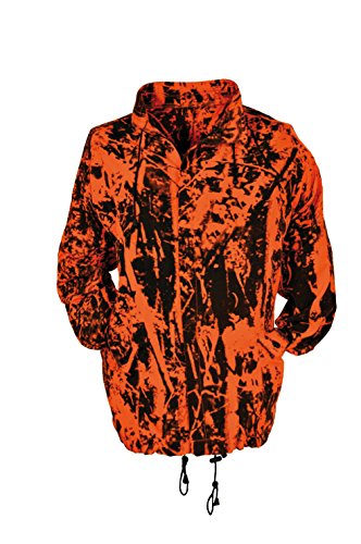Hubertus Drückjagdjacke Warnjacke Signalorange wasserdicht & atmungsaktiv (S) von Hubertus