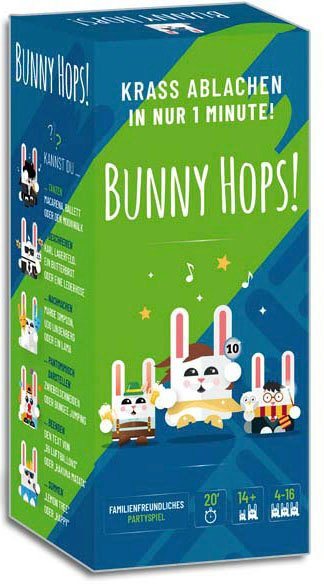 Huch! Spiel, Partyspiel Bunny Hops, Made in Germany von Huch!