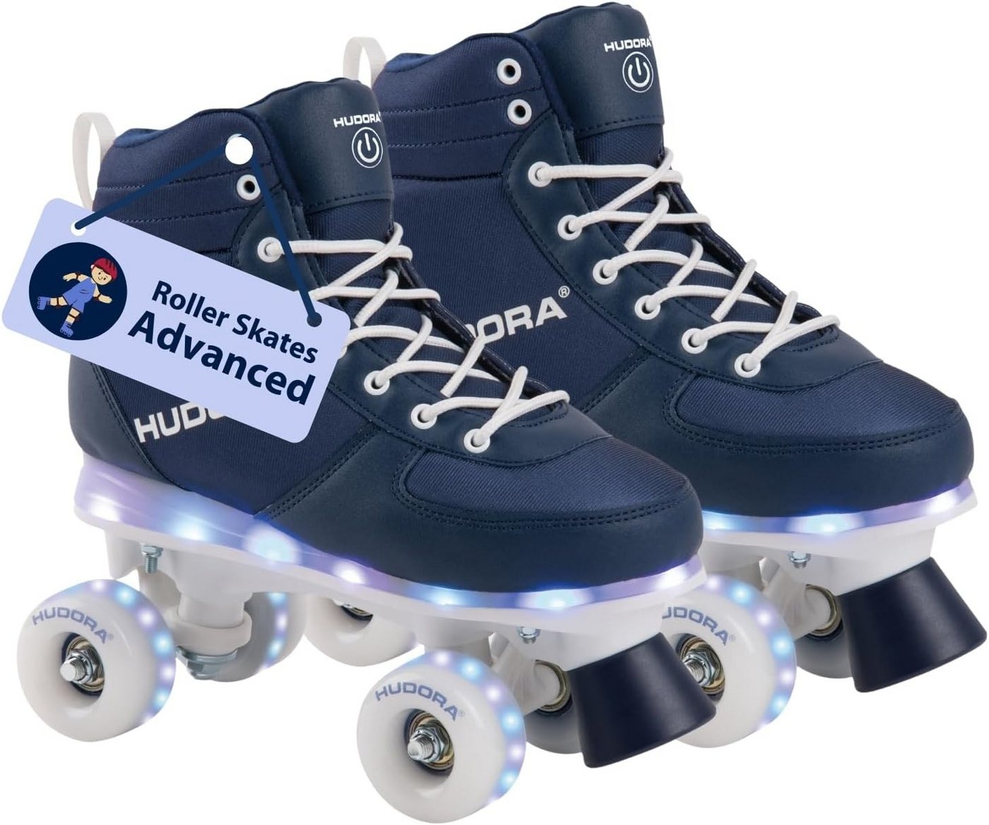 Hudora Rollschuhe HUDORA LED Roller Skates Rollschuhe von Hudora