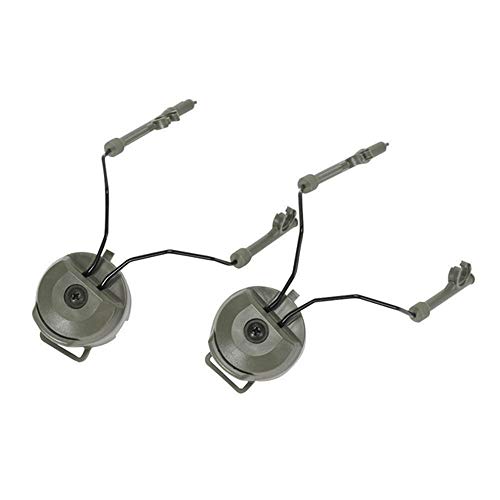 Huenco SCHNELLES Helmzubehör SCHIENENADAPTER-Set Peltor Comtac Headset Ops-Core Helm ARC Schienenadapter FÜR C1 C2 C4 von Huenco