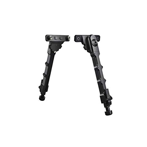 Tactical Aluminium M-LOK Zweibein Seitenhalter Zweibein Mattschwarz Für Camara Airsoft Scope Hunting von Huenco