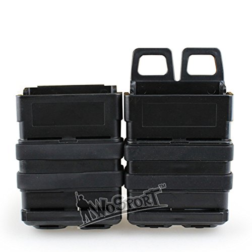 Tactical Camo Fast Mag 5.56 Medium Magazintasche Halter Befestigung Box Beutel für M4 MAG Polymer Multicolors von Huenco