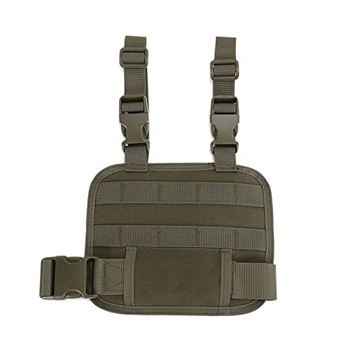 Tactical Drop Leg MOLLE Platform Thigh Rig Panel für Magazintasche Holster Jagdzubehör von Huenco