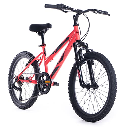 Huffy Mädchen Stone Mountain Mountainbike, 50,8 cm (20 Zoll), Pink, Rose, 51 cm von Huffy