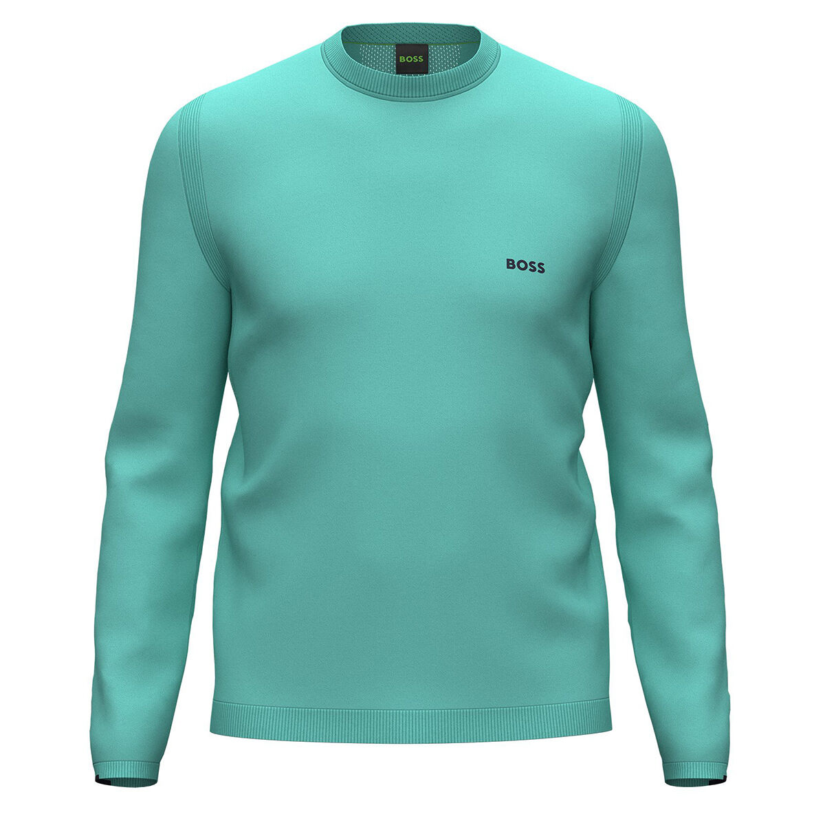 Hugo Boss Men's Ever-X Golf Sweater, Mens, Open green, Small | American Golf von Hugo Boss