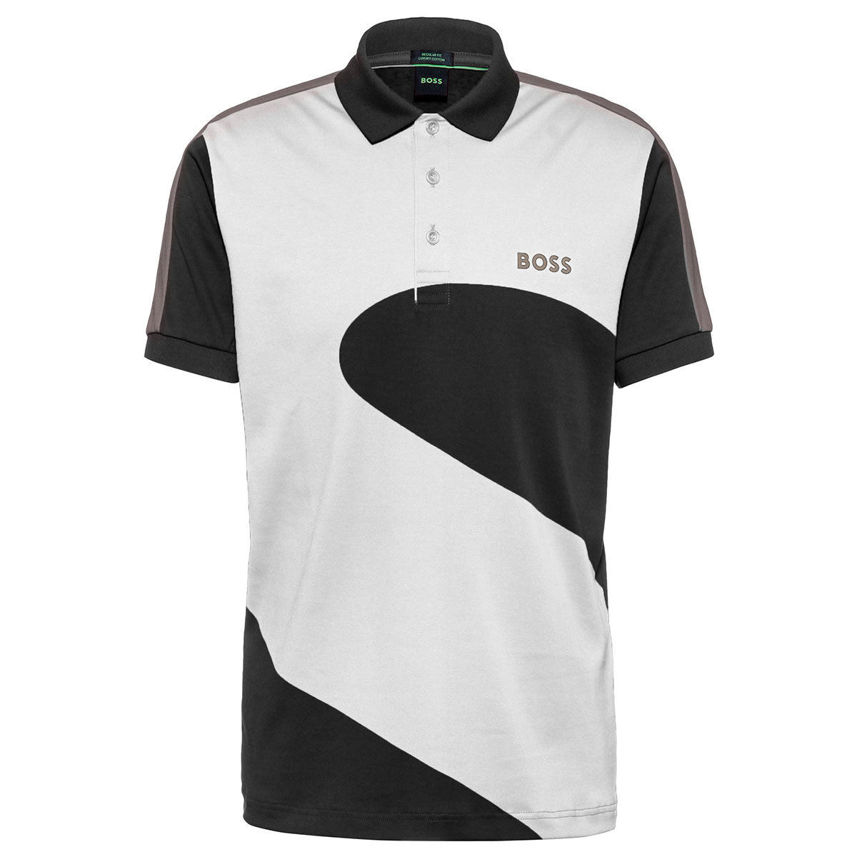 Hugo Boss White Paddy 8 Golf Polo Shirt, Size: Small | American Golf von Hugo Boss