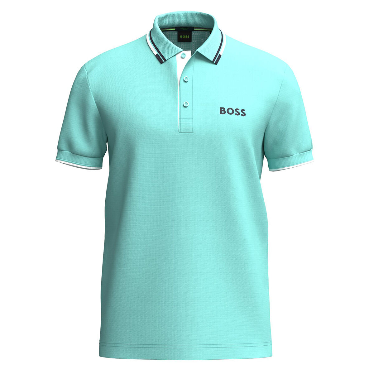 Hugo Boss Men's Paddy Pro Golf Polo Shirt, Mens, Open green, Large | American Golf von Hugo Boss