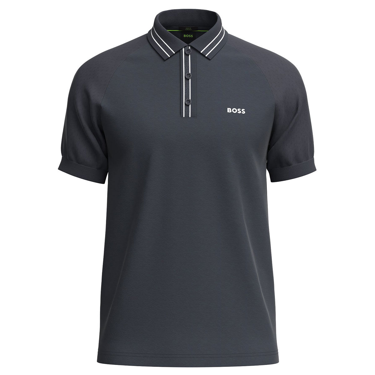 Hugo Boss Men's Paule 2 Golf Polo Shirt, Mens, Dark blue, Large | American Golf von Hugo Boss