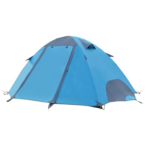 Hugsweet 2-Personen-Zelt,2-Personen-Zelte für Camping - Großes Campingzelt wasserdicht - Atmungsaktive, leichte Wanderzelte für Rucksacktouren, feinmaschige Campingzelte für Outdoor-Aktivitäten von Hugsweet