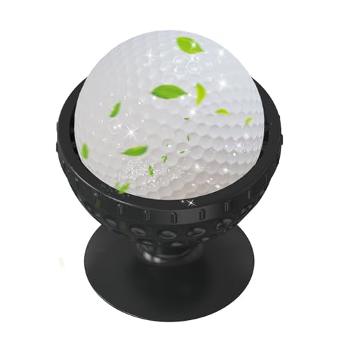 Hugsweet Golfballbürste, Golfballwascher,Saugnapf-Unterseite, weiche Silikon-Golfball-Unterlegscheibe | Innovative Reinigungsbürste für Golfbälle, multifunktionales tragbares Golfzubehör für von Hugsweet