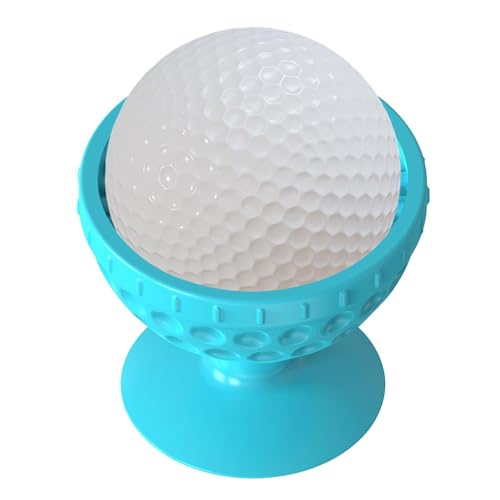 Hugsweet Tragbare Golfballwaschanlage, tragbarer Golfballreiniger | Saugnapf-Unterseite, weicher Silikon-Golfballreiniger | Innovative Reinigungsbürste für Golfbälle, multifunktionales tragbares von Hugsweet