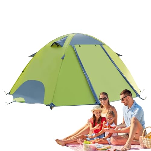 Hujinkan 2-Personen-Zelt,2-Personen-Zelte für Camping,Pop-Up-Zelt, großes Campingzelt, wasserdicht | Atmungsaktive, leichte Wanderzelte für Rucksacktouren, feinmaschige Campingzelte für von Hujinkan