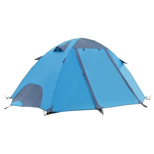 Hujinkan 2-Personen-Zelte für Camping,Campingzelt 2 Personen - Wasserdichtes Campingzelt, winddichtes Pop-Up-Zelt,Atmungsaktive, leichte Wanderzelte für Rucksacktouren, feinmaschige Campingzelte für von Hujinkan