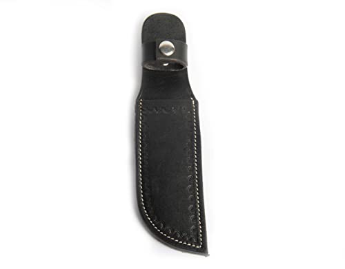 Hulara_Genuine Ledertasche Handgefertigte Echtleder-Messerhüllen mit Gürtelschlaufe Taschenmesserhalter für Gürtel 4,7"Klinge passend für Messerholster von Hulara