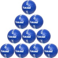 10er Ballpaket hummel Easy Kinder Handball 7156 - blue/white 00 von Hummel