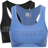 2er Pack hummel hmlTE TOLA Sport-BH black/marina S von Hummel