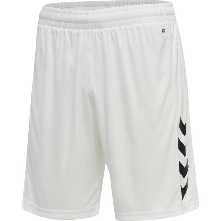 HUMMEL hmlCORE XK POLY SHORTS 211466-9001 WHITE - Gr. S von Hummel