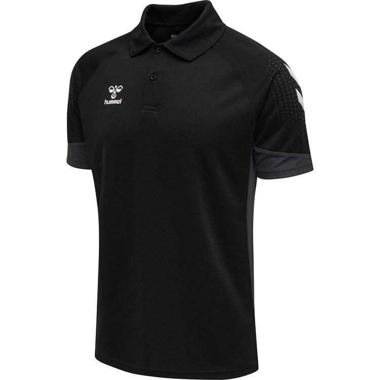 HUMMEL hmlLEAD FUNCTIONAL POLO 207417 BLACK Gr. S von Hummel