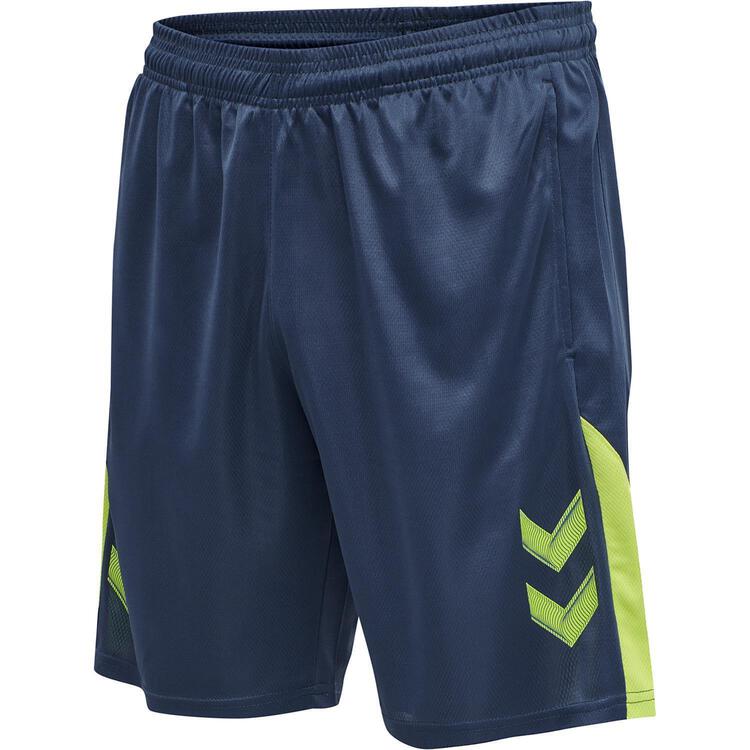 HUMMEL hmlLEAD TRAINER SHORTS 207418 DARK DENIM Gr. M von Hummel