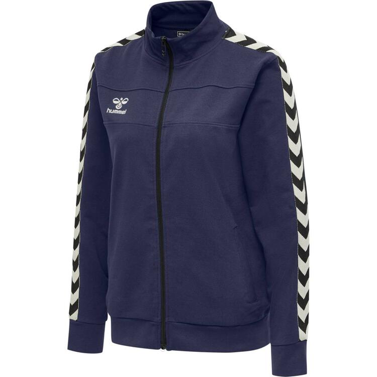 HUMMEL hmlMOVE CLASSIC ZIP JACKET WOMAN 206926 MARINE Gr. L von Hummel