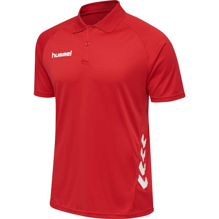 HUMMEL hmlPROMO POLO 207448 TRUE RED Gr. M von Hummel