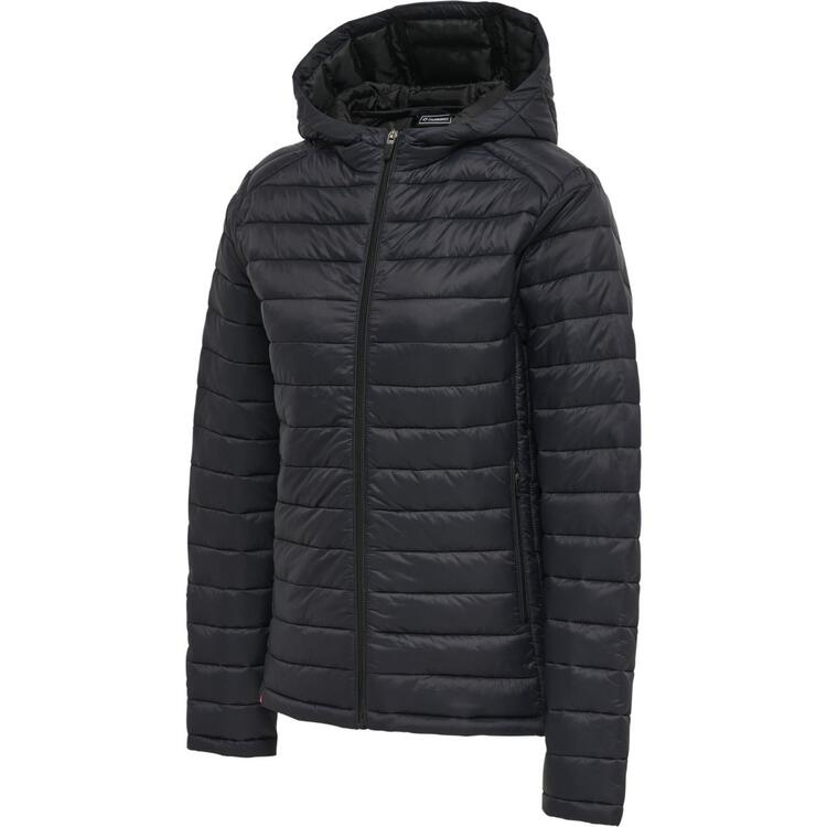 HUMMEL hmlRED QUILTED HOOD JACKET WOMAN 215217-2001 BLACK - Gr. XS von Hummel