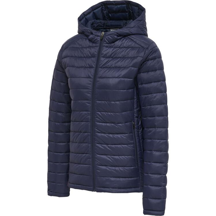 HUMMEL hmlRED QUILTED HOOD JACKET WOMAN 215217-7026 MARINE - Gr. M von Hummel