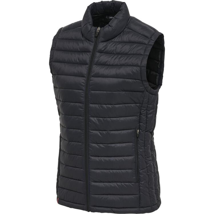 HUMMEL hmlRED QUILTED WAISTCOAT WOMAN 215214-2001 BLACK - Gr. S von Hummel