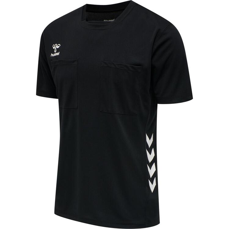 HUMMEL hmlREFEREE CHEVRON JERSEY S/S 213748 BLACK Gr. 3XL von Hummel
