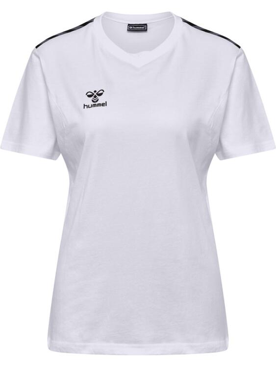 Hummel Authentic 24 Co T-Shirt Woman 220009 WHITE - Gr. S von Hummel