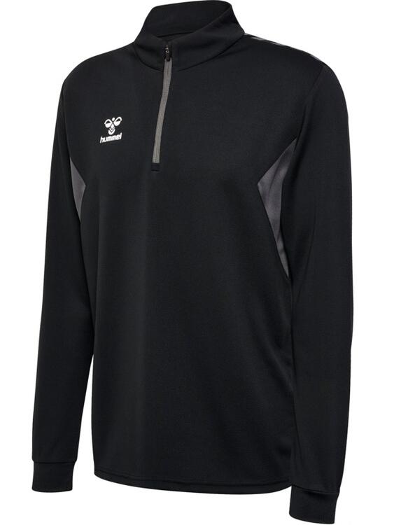 Hummel Authentic 24 Half Zip Sweat 219973 BLACK - Gr. 3XL von Hummel